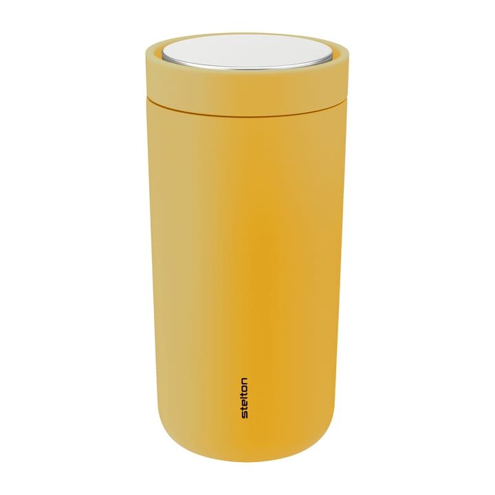 To Go Click termosmugg 0,4 l - Soft poppy yellow - Stelton