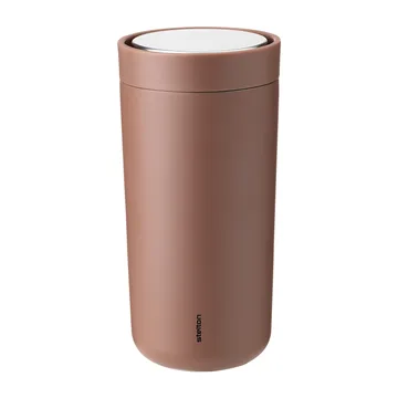 To Go Click termosmugg 0,4 l - Soft rust - Stelton