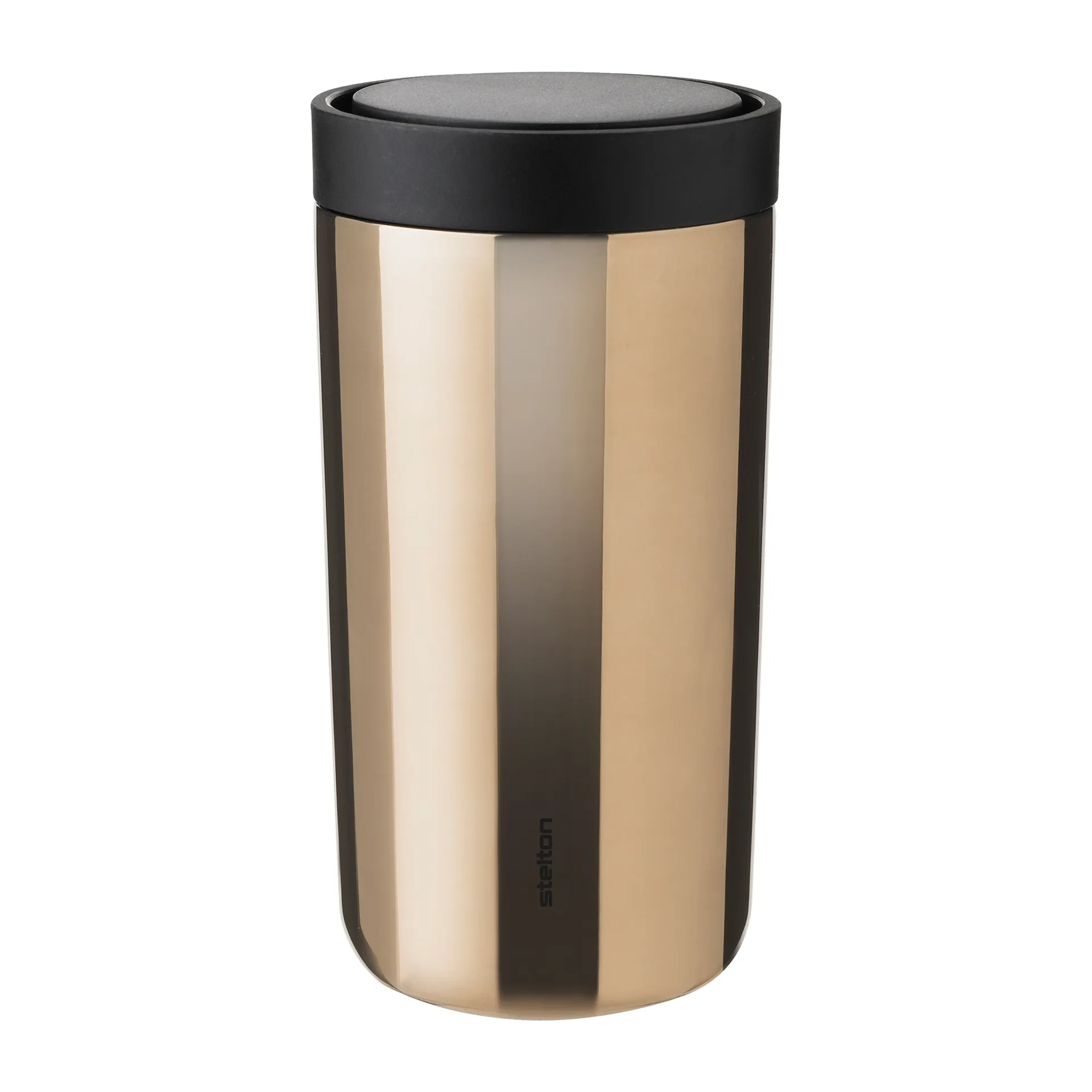 To Go Click termosmugg 20 cl, Dark gold Stelton