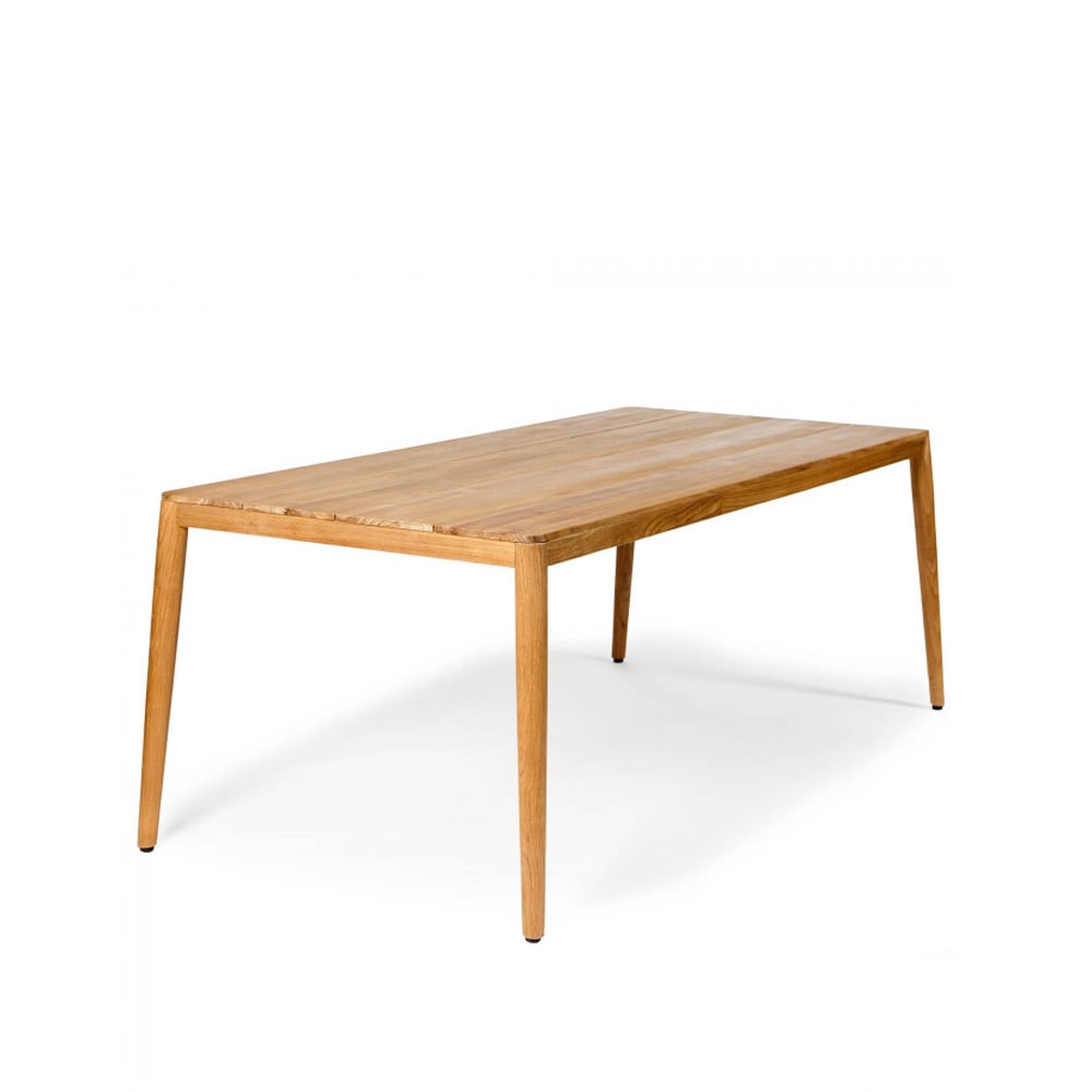 Stockamöllan Haväng bord Teak, 200x90 cm | Skandinavisk Design | Trädgårdsstolar | Brun