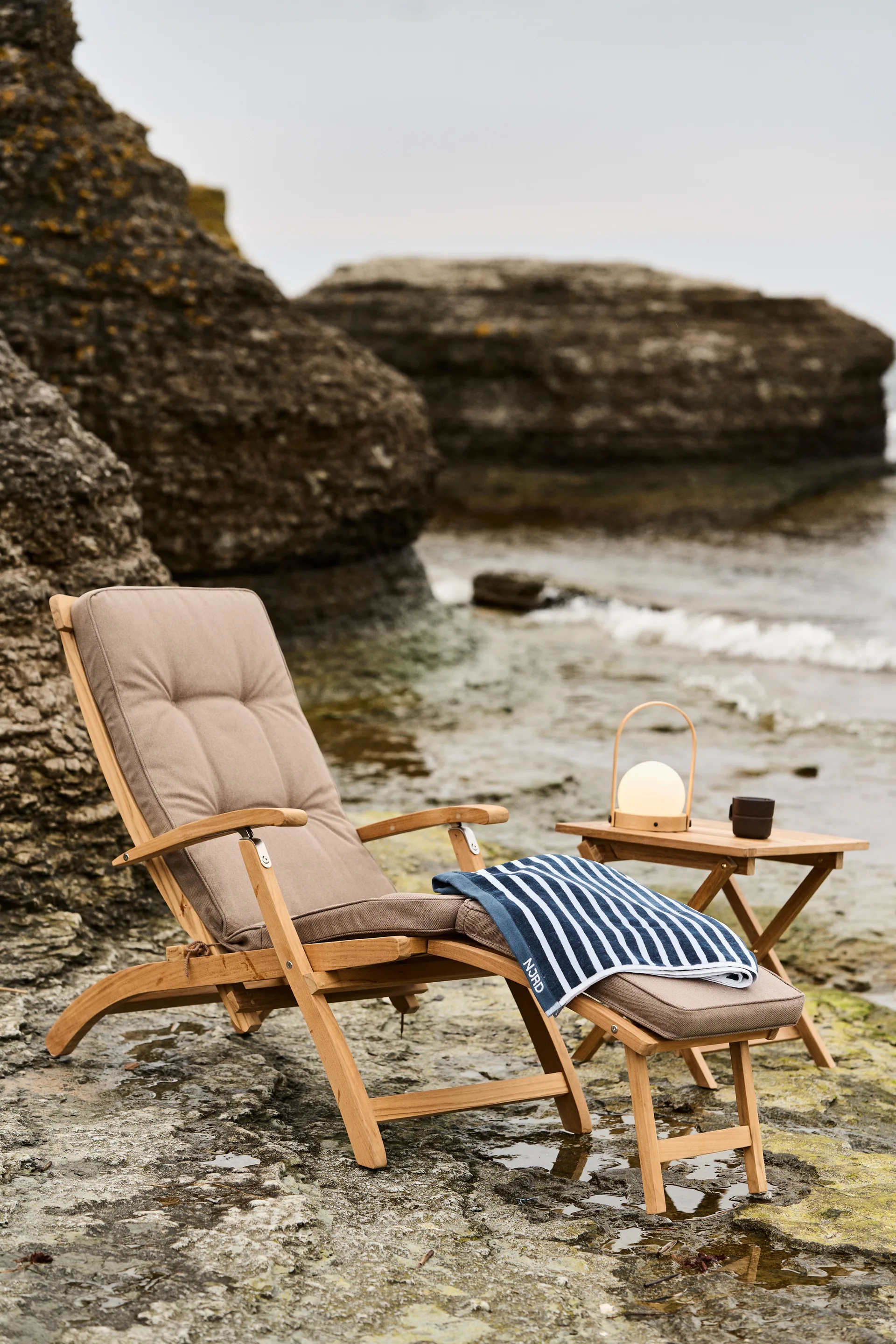 Lobby/SAL däckstolsdyna, Taupe (beige) Stockamöllan