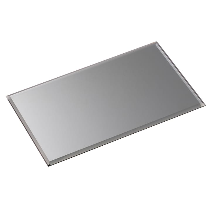Nagel glasplatta rectangular - Smoked black - STOFF