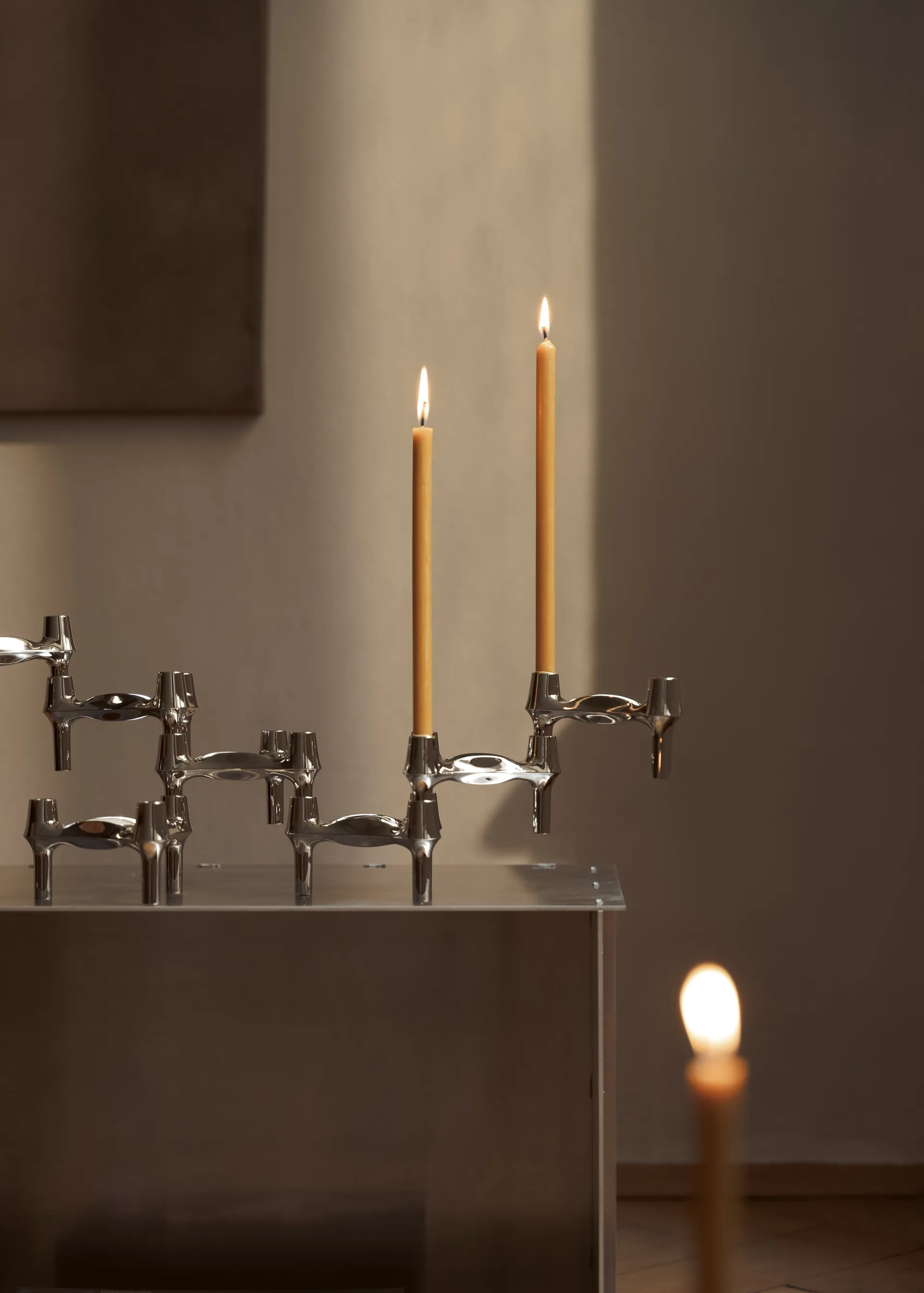 Nagel ljus 8-pack, Golden honey STOFF Nagel