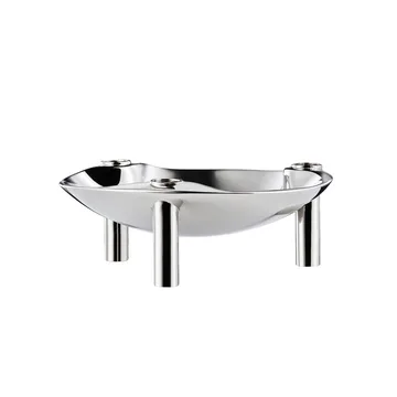 Nagel skål - Krom, Ø13,8x5,6 cm - STOFF Nagel
