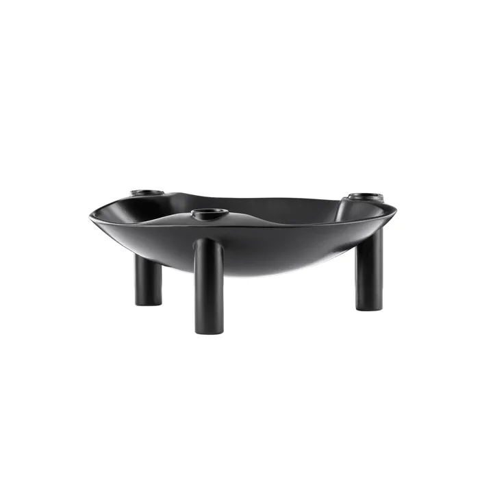 Nagel skål - Svart, Ø13,8x5,6 cm - STOFF Nagel