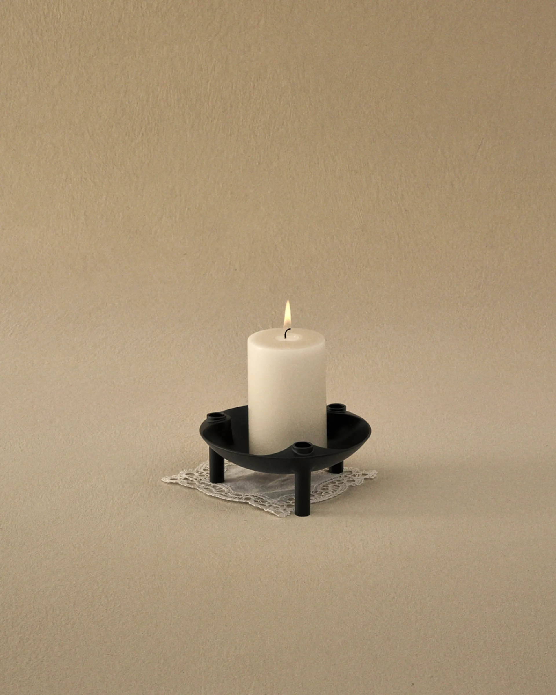 Nagel skål, svart STOFF Nagel