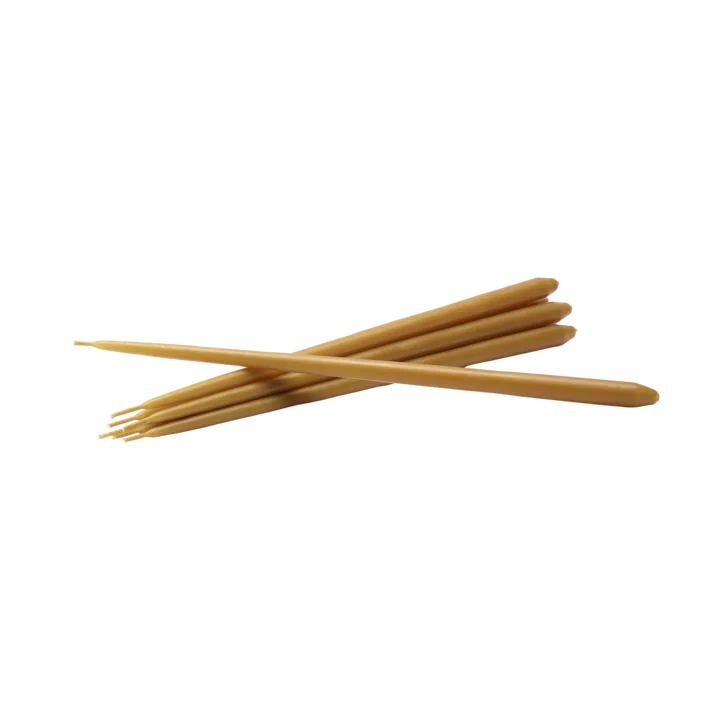 STOFF Nagel antikljus by ester & erik 6-pack - Amber - STOFF Nagel