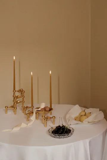 STOFF Nagel antikljus by ester & erik 6-pack - Amber - STOFF Nagel