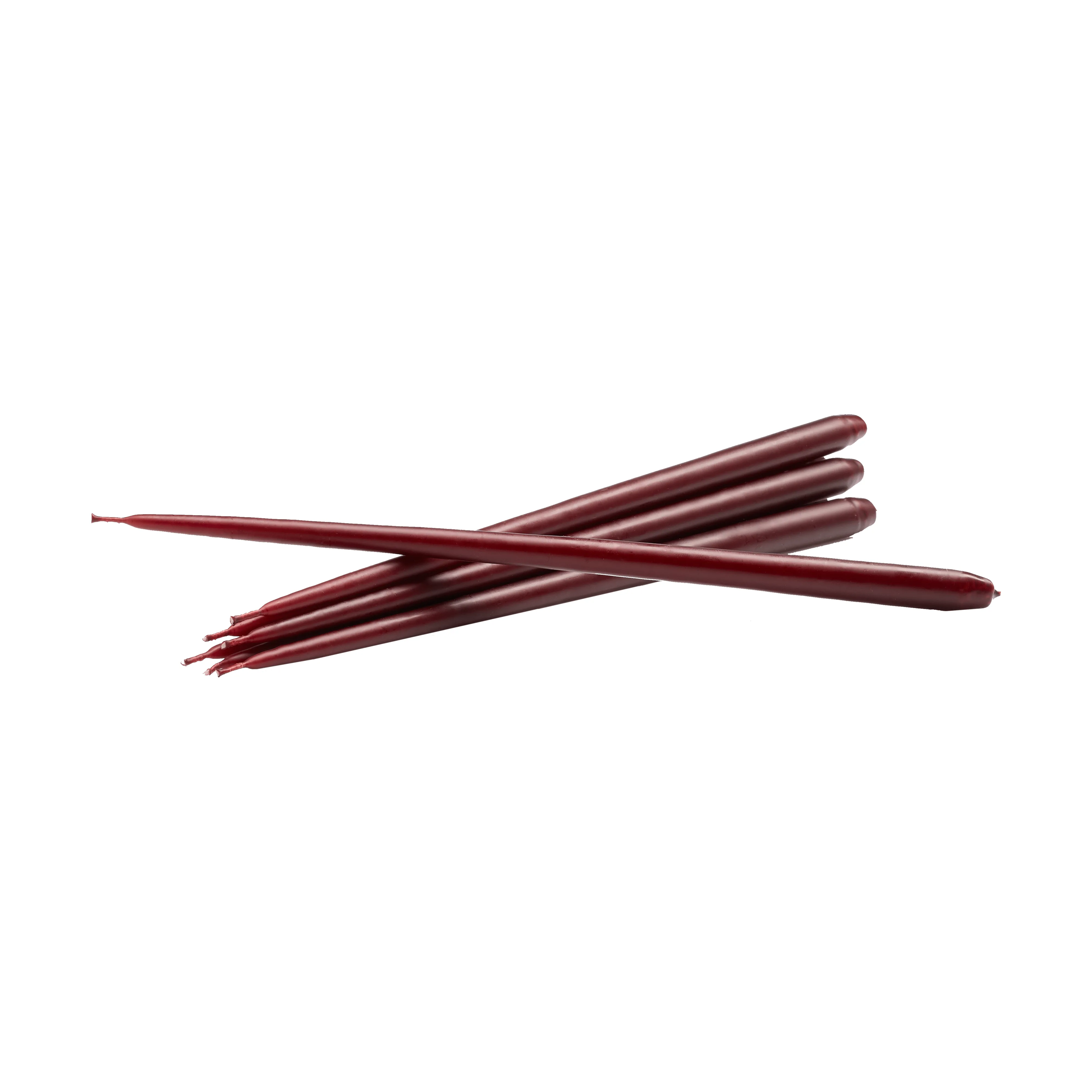 STOFF Nagel antikljus by ester & erik 6-pack, Burgundy