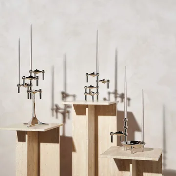 STOFF Nagel antikljus by ester & erik 6-pack - Champagne - STOFF Nagel