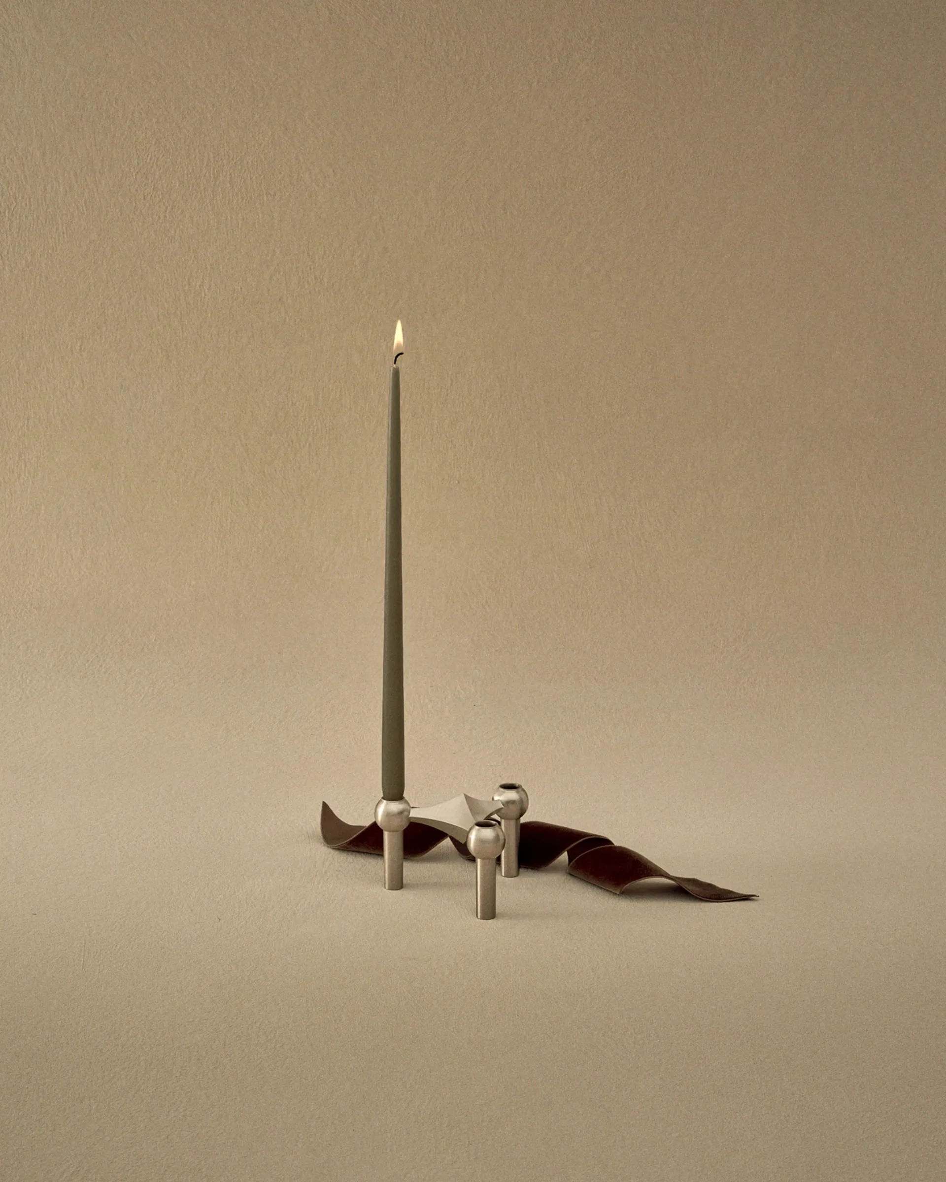 STOFF Nagel antikljus by ester & erik 6-pack, Dusty green STOFF Nagel