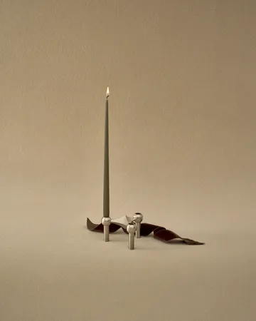 STOFF Nagel antikljus by ester & erik 6-pack - Dusty green - STOFF Nagel