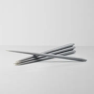 STOFF Nagel antikljus by ester & erik 6-pack - Light grey - STOFF Nagel