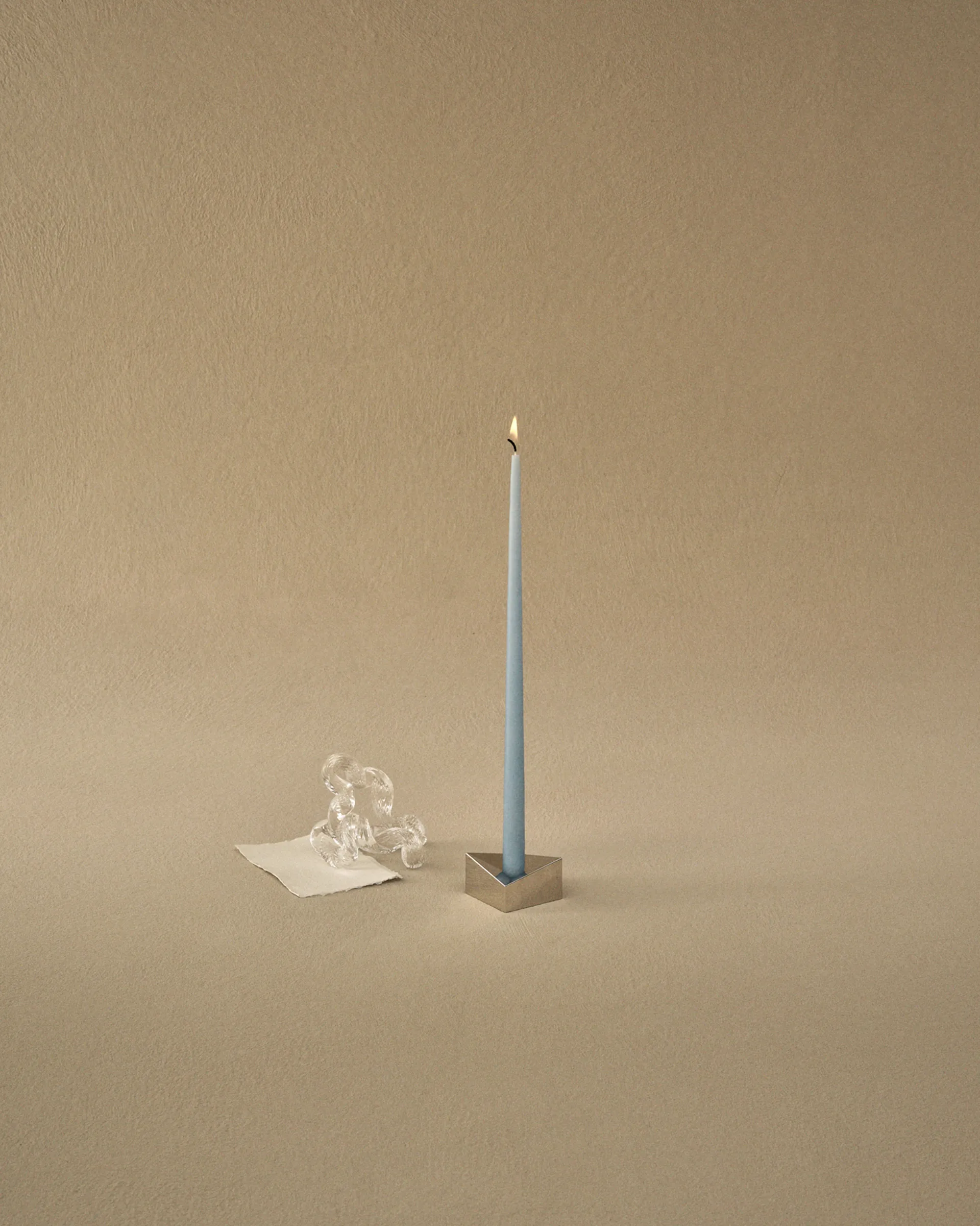 STOFF Nagel antikljus by ester & erik 6-pack, Sky blå STOFF Nagel