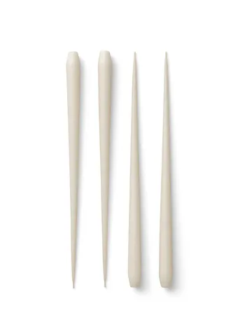 STOFF Nagel antikljus by ester & erik large 4-pack - Off-white - STOFF Nagel