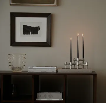 STOFF Nagel BMF ljusstake 3-pack - Borstad krom - STOFF Nagel