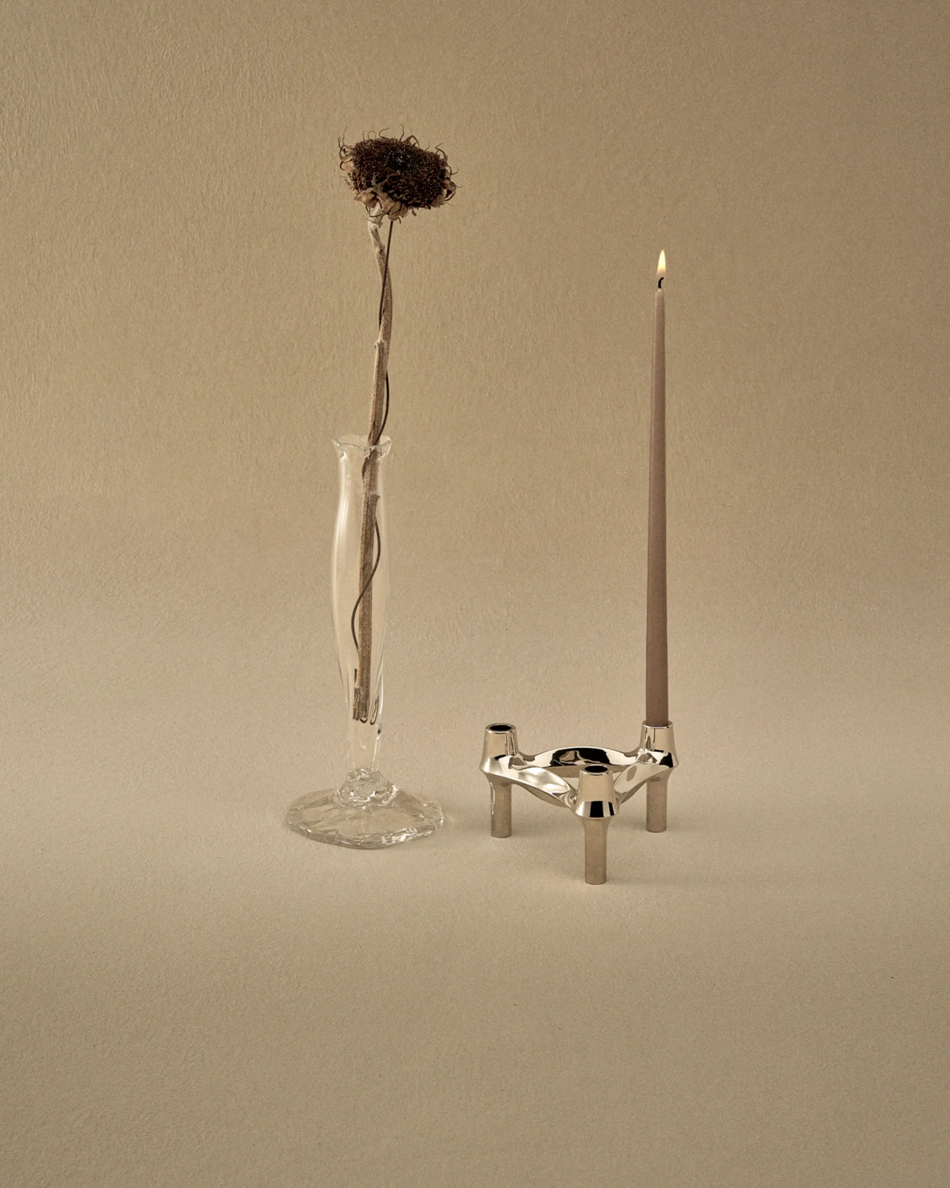 STOFF Nagel BMF ljusstake, Krom STOFF Nagel