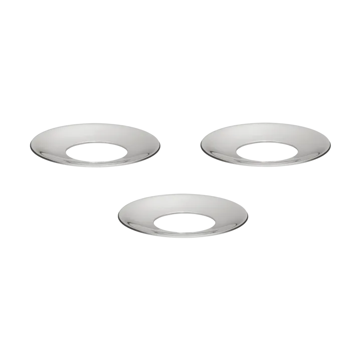 STOFF Nagel ljusmanschett 3-pack - Krom - STOFF Nagel