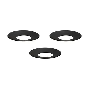 STOFF Nagel ljusmanschett 3-pack - Svart - STOFF Nagel
