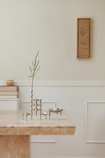 STOFF Nagel ljusstake 3-pack - krom - STOFF Nagel