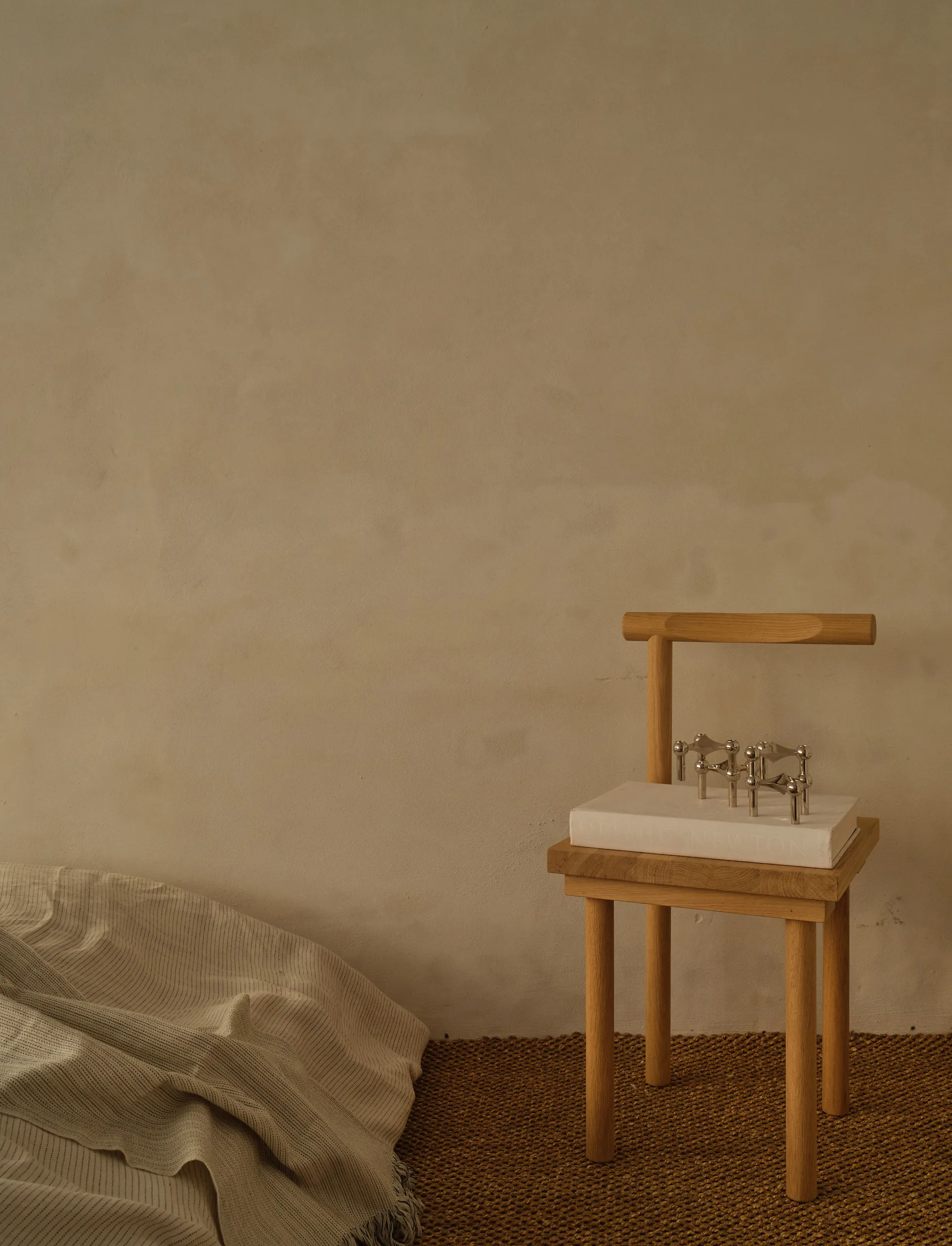 STOFF Nagel ljusstake 3-pack, krom STOFF Nagel