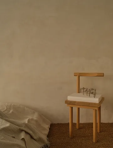 STOFF Nagel ljusstake 3-pack - krom - STOFF Nagel