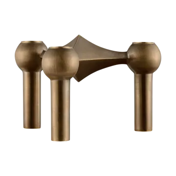 STOFF Nagel ljusstake - Bronzed brass - STOFF Nagel