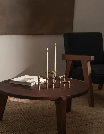 STOFF Nagel ljusstake - Bronzed brass - STOFF Nagel