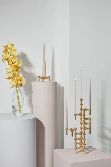 STOFF Nagel ljusstake - mässing - STOFF Nagel