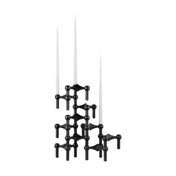 STOFF Nagel ljusstake - matt svart - STOFF Nagel