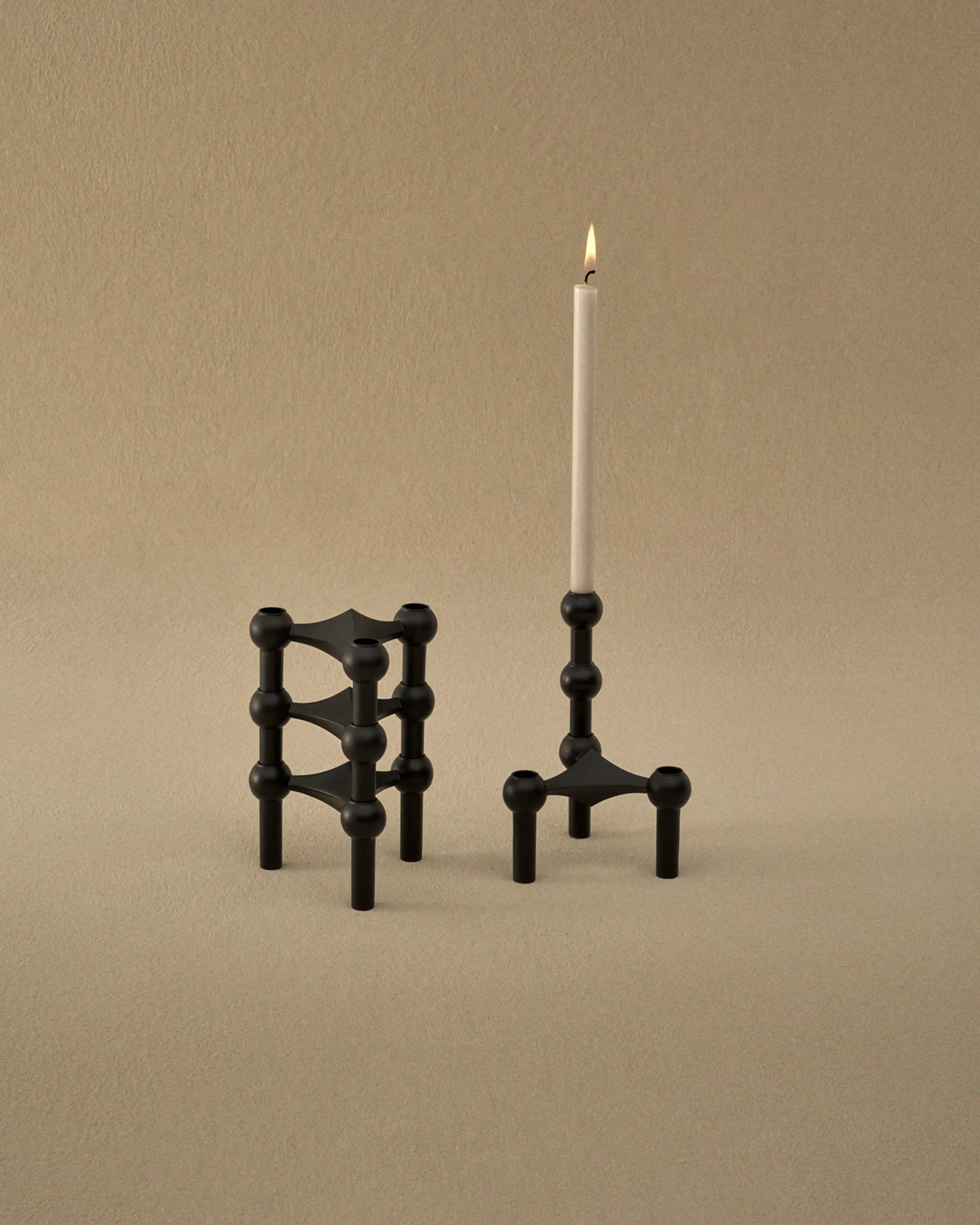 STOFF Nagel ljusstake, matt svart STOFF Nagel