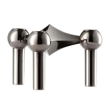 STOFF Nagel ljusstake - Svart krom - STOFF Nagel