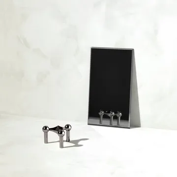 STOFF Nagel ljusstake - Svart krom - STOFF Nagel