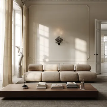 STOFF Nagel ljusstake vägg - Matt svart - STOFF Nagel