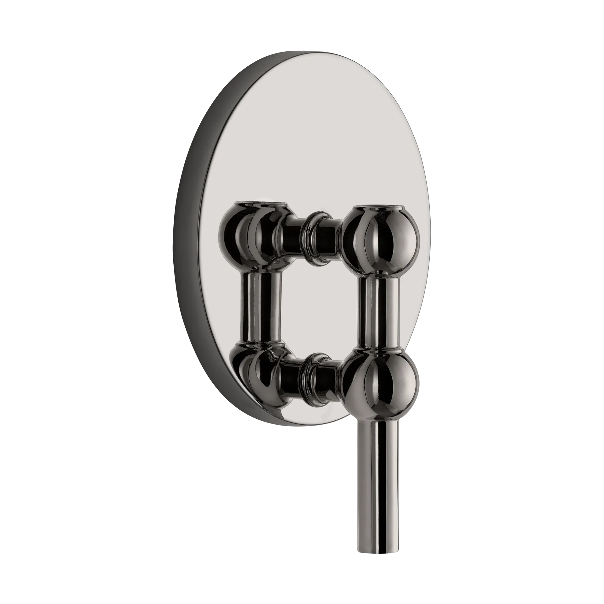 STOFF Nagel ljusstake vägg, Svart krom STOFF Nagel