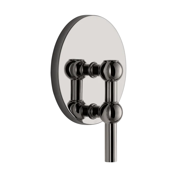 STOFF Nagel ljusstake vägg - Svart krom - STOFF Nagel