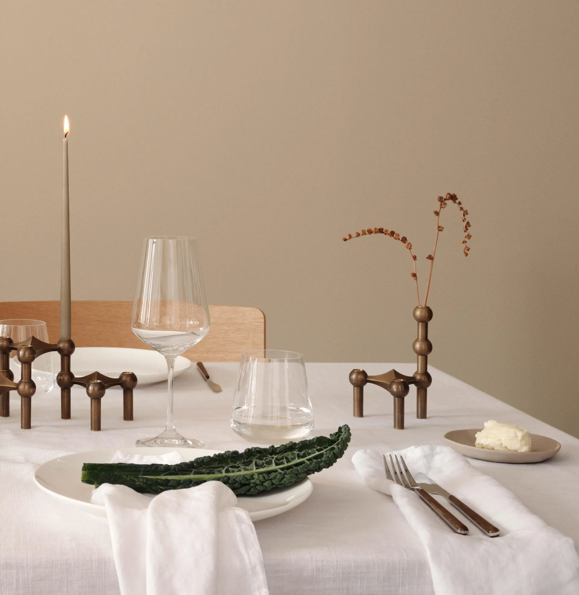 STOFF Nagel vas, Bronzed brass STOFF Nagel