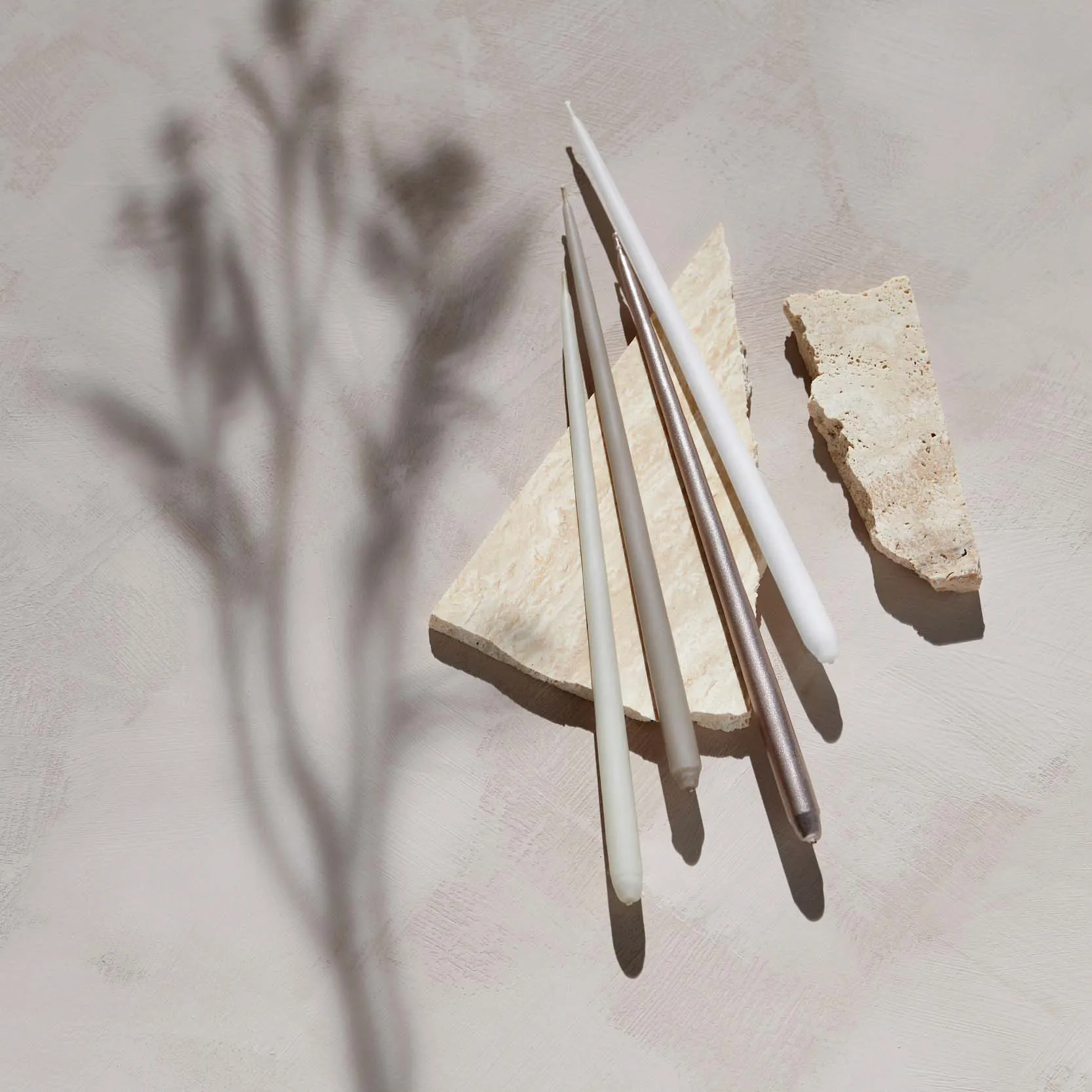 STOFF antikljus by ester & erik 6-pack, Champagne STOFF