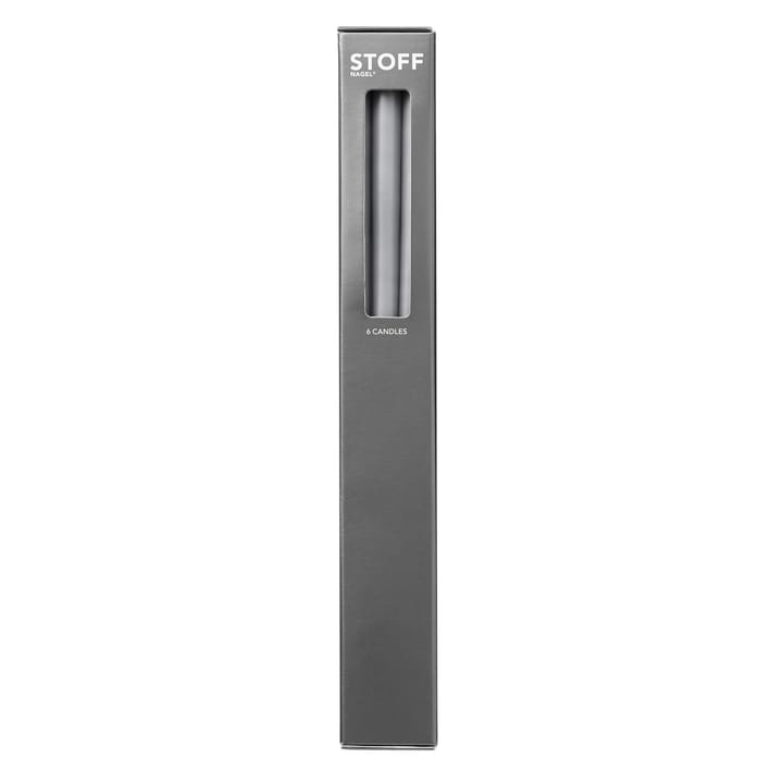 STOFF antikljus by ester & erik 6-pack, Light grey STOFF