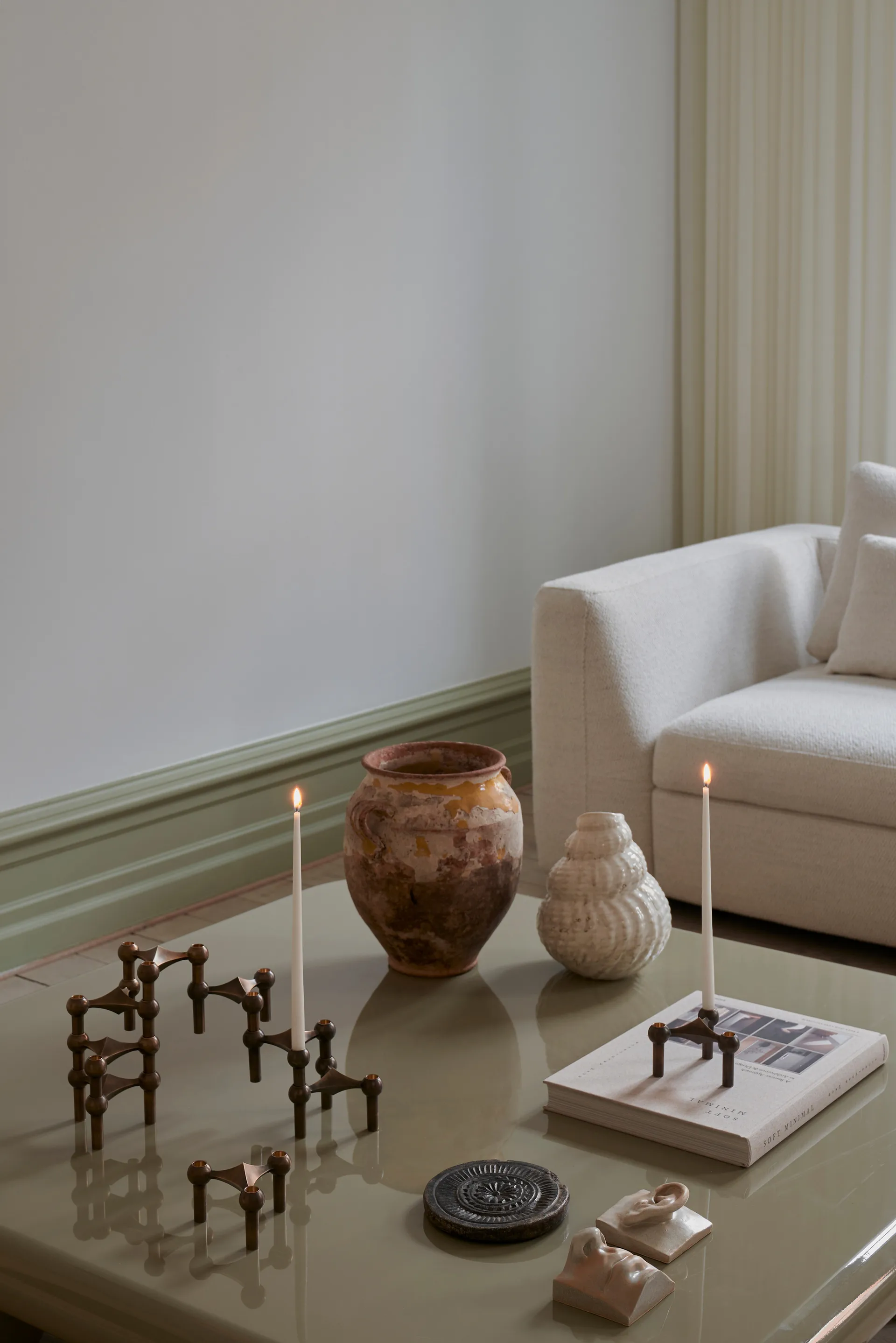 STOFF antikljus by ester & erik 6-pack, Off-white STOFF