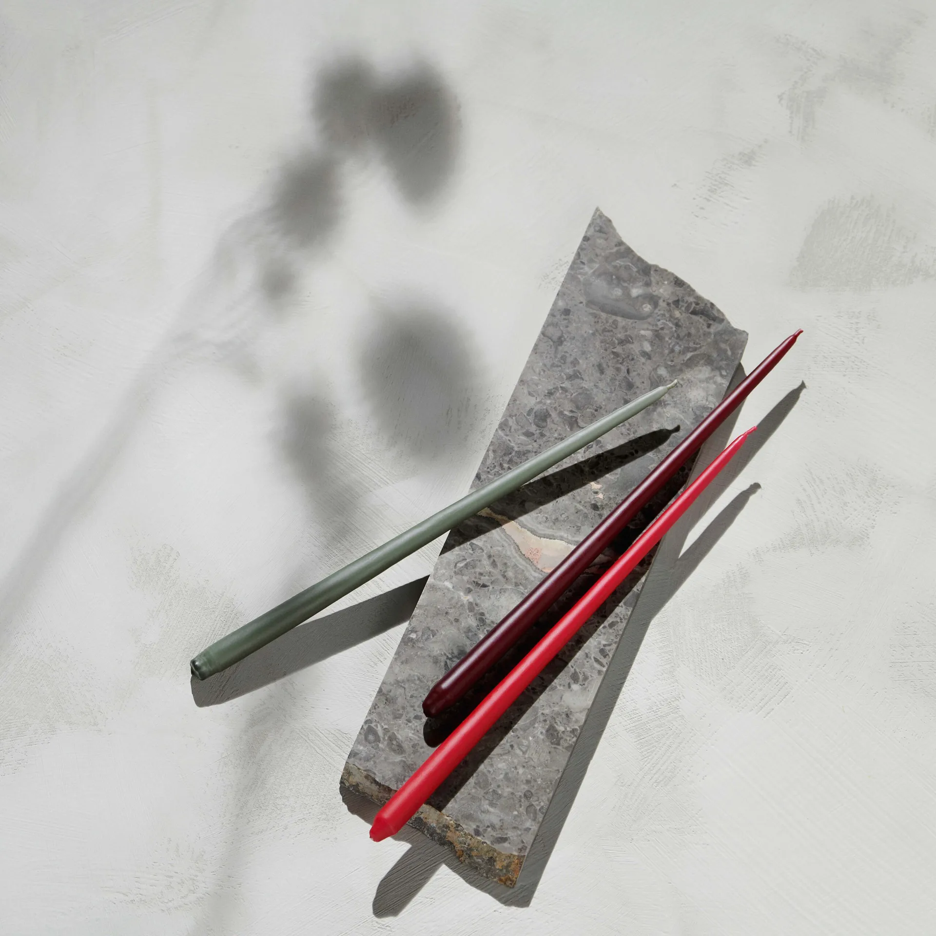 STOFF antikljus by ester & erik 6-pack, Red STOFF