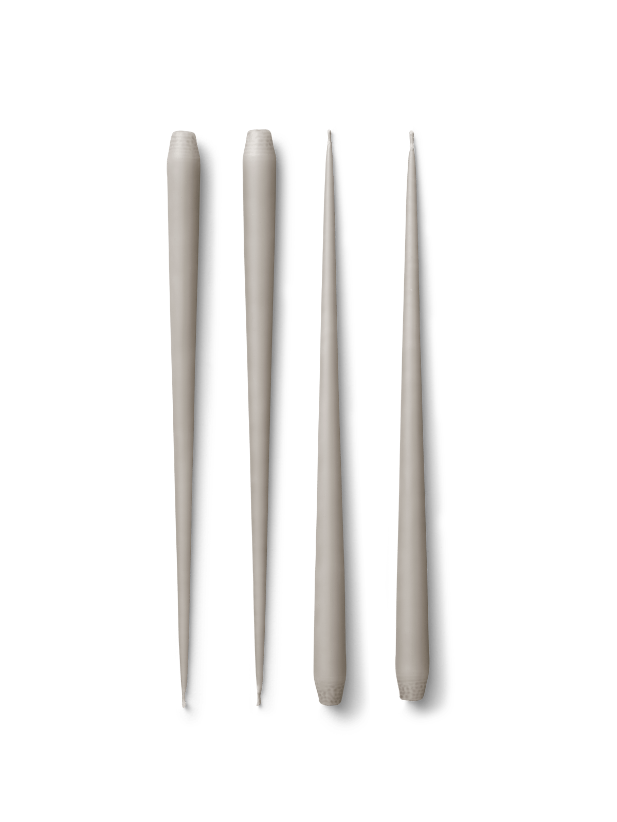 STOFF antikljus by ester & erik large 4-pack Sand | Skandinavisk Design | Ljus | Beige