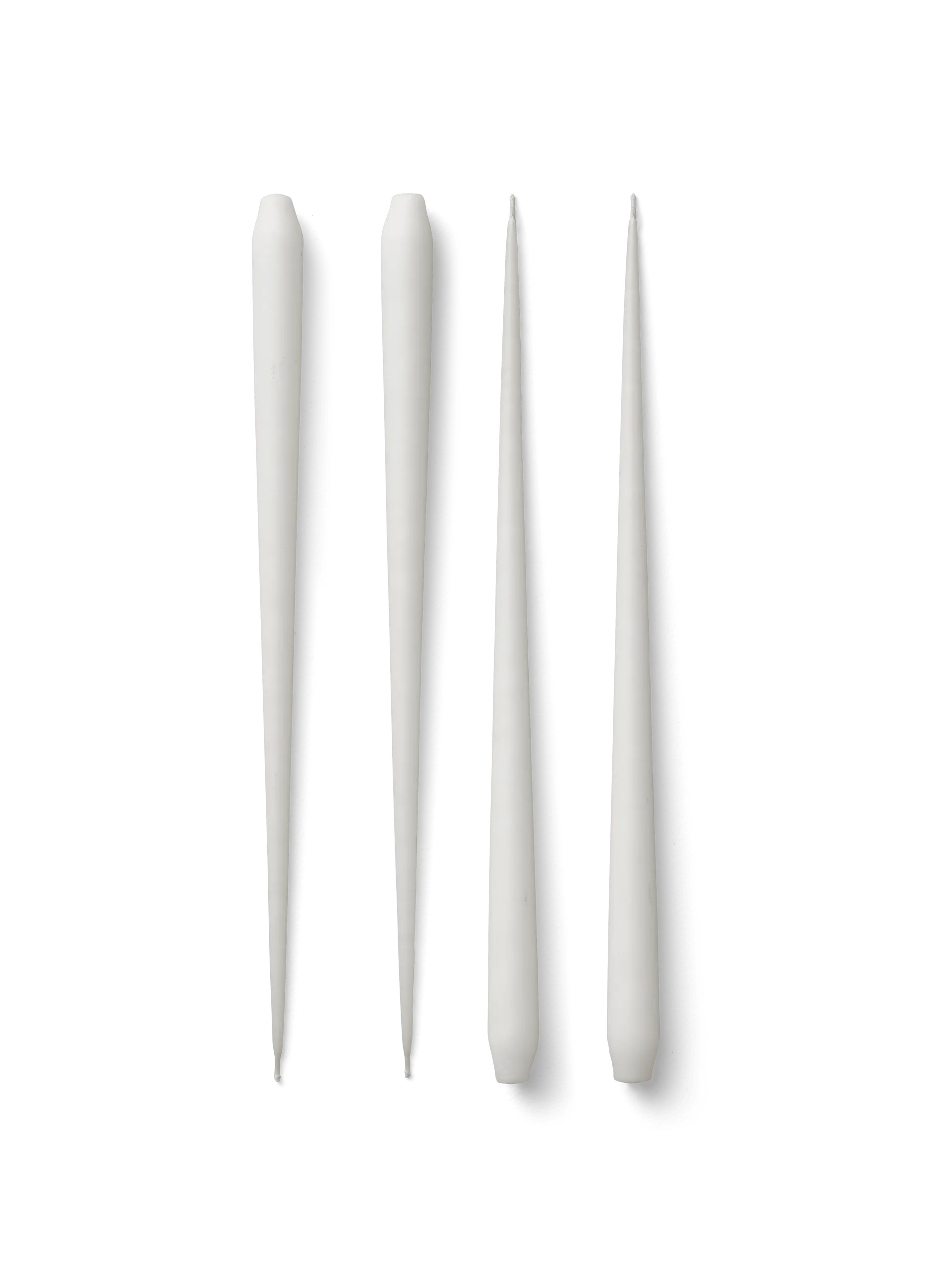 STOFF antikljus by ester & erik large 4-pack, White STOFF
