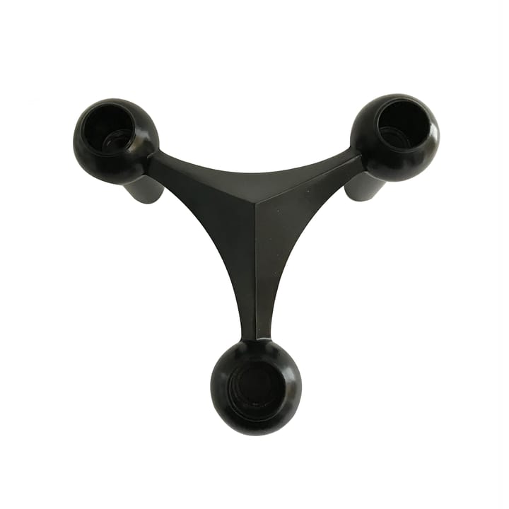 STOFF Nagel ljusstake 3-pack, svart STOFF
