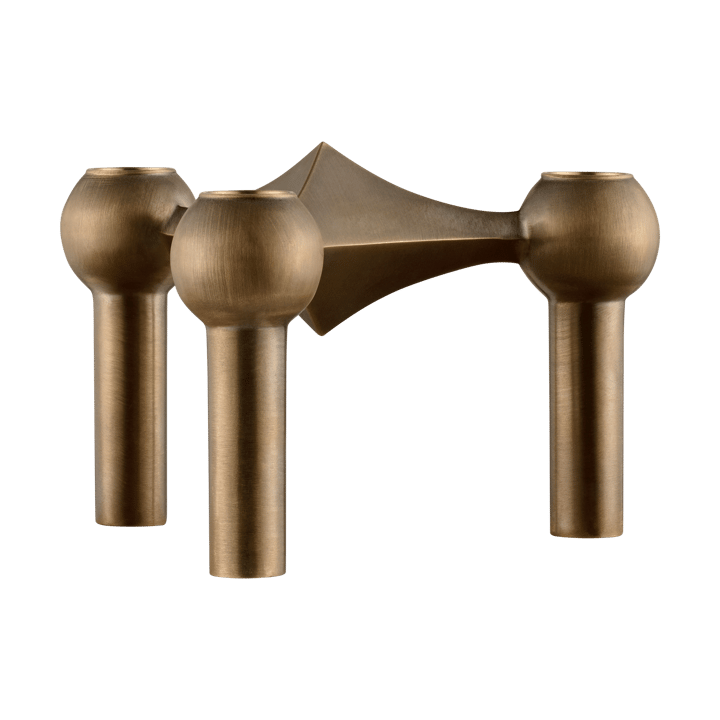 STOFF Nagel ljusstake - Bronzed brass - STOFF