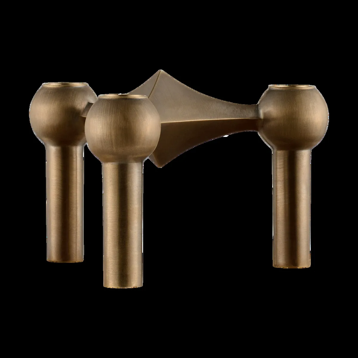 STOFF STOFF Nagel ljusstake Bronzed brass