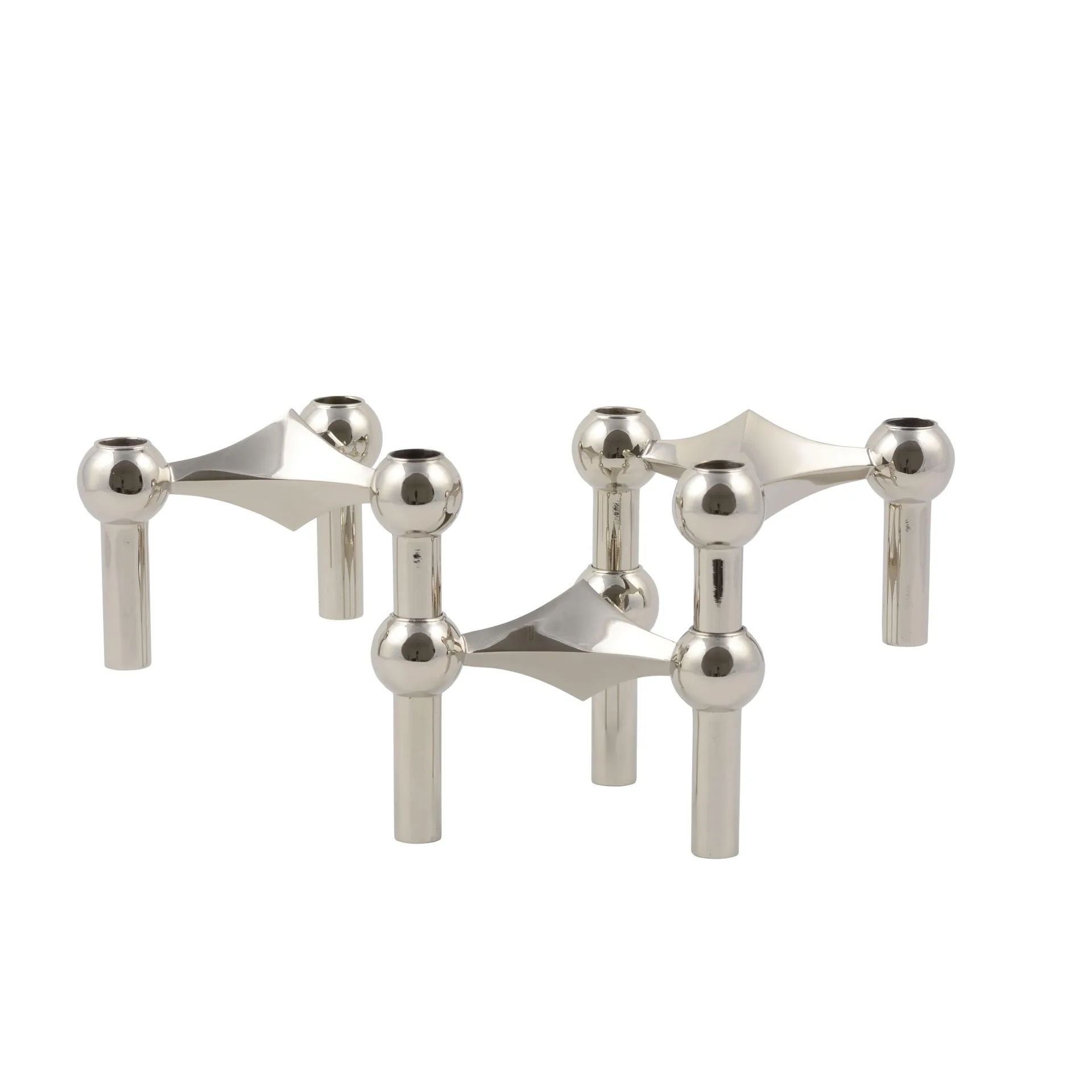 STOFF Nagel ljusstake, krom STOFF