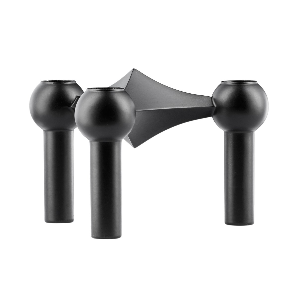 STOFF Nagel ljusstake matt svart | Skandinavisk Design | Ljusstakar | Svart