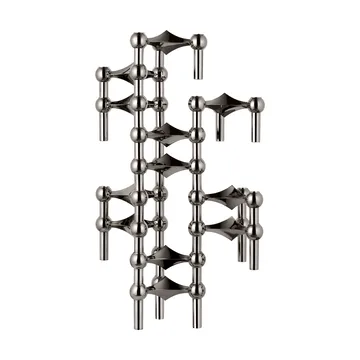 STOFF Nagel ljusstake - Svart krom - STOFF