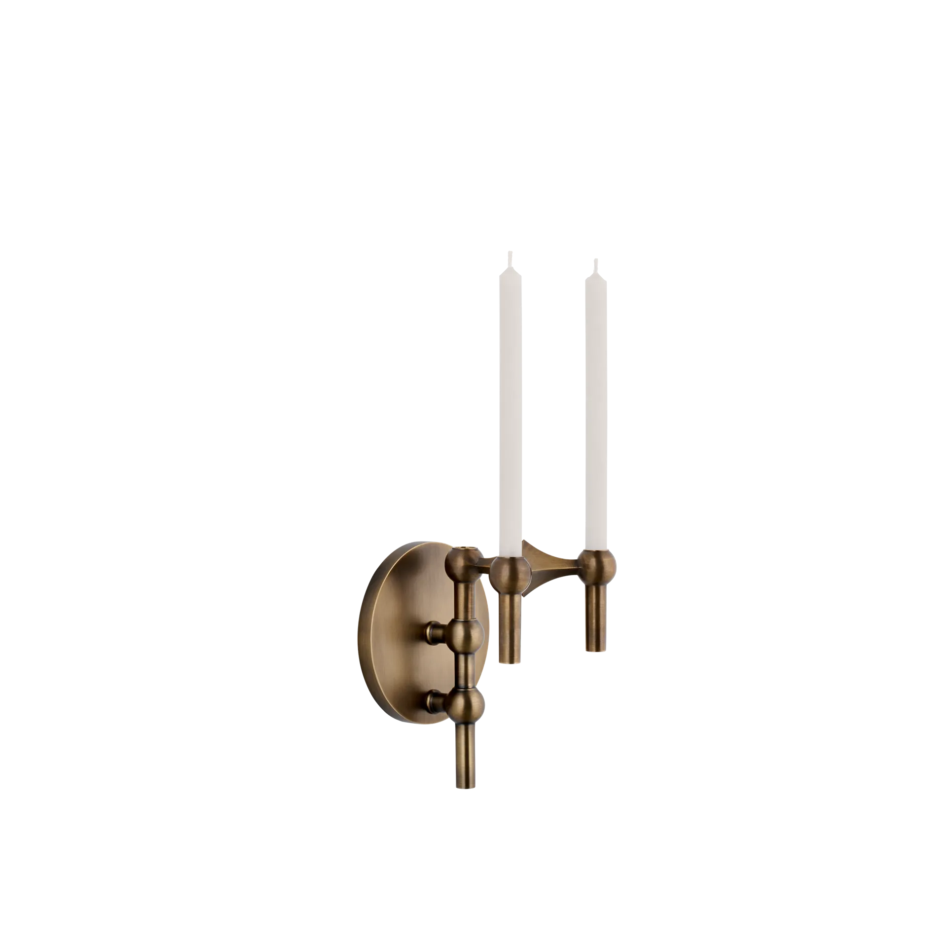 STOFF Nagel ljusstake vägg, Bronzed brass STOFF